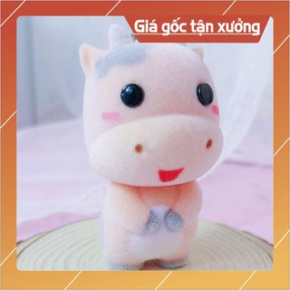 móc khóa 12 con giáp bọc nhung