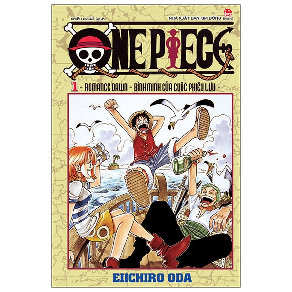 Sách - One Piece Tập 1: Romance Dawn - Bình Minh Của Cuộc Phiêu Lưu (Tái Bản 2019)
