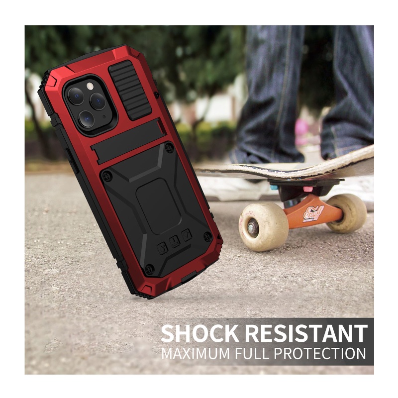 Ốp Điện Thoại Kèm Miếng Dán Bảo Vệ Màn Hình Cho Iphone 12