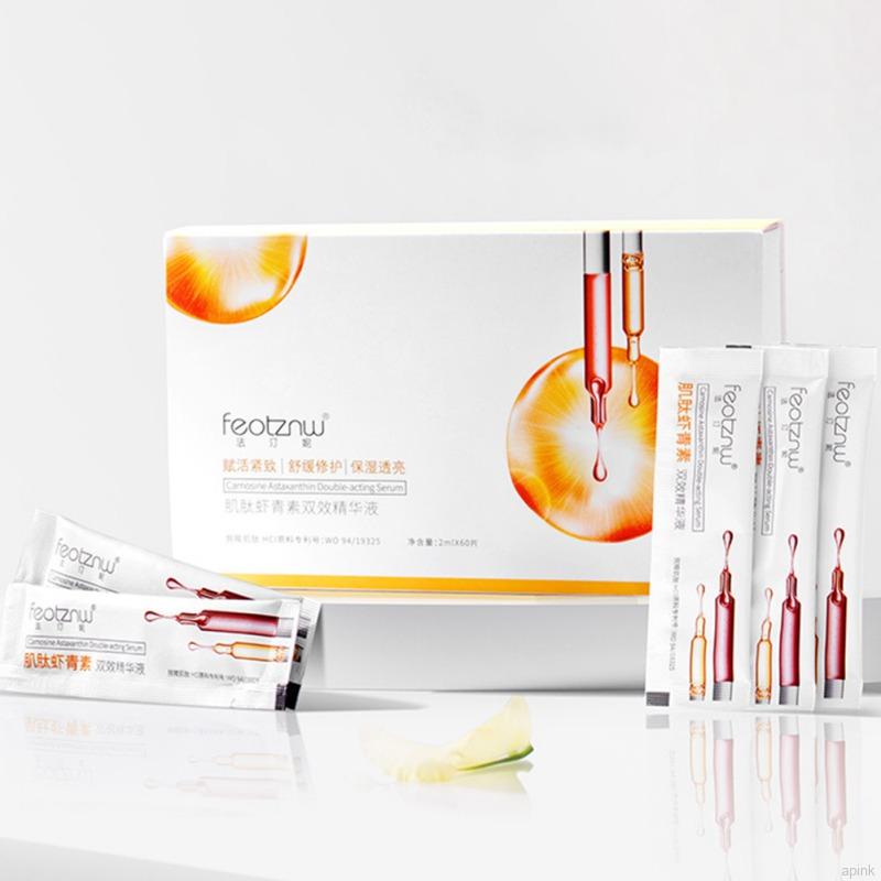 Set 60 Tinh Chất Astaxanthin Giúp Dưỡng Ẩm Làm Trắng Và Săn Chắc Da Hiệu Quả
