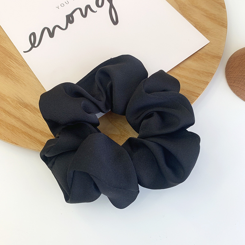 Dây Cột Tóc Màu Trơn Đơn Giản Cho Nữ