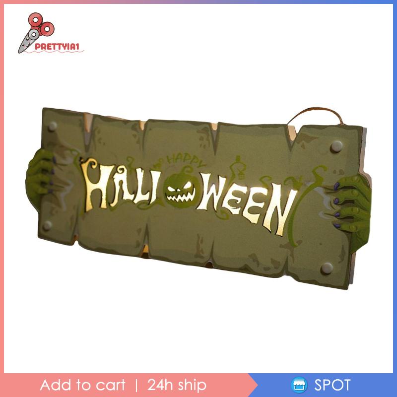 Bảng Treo Tường Trang Trí Chủ Đề Halloween Prettyia1