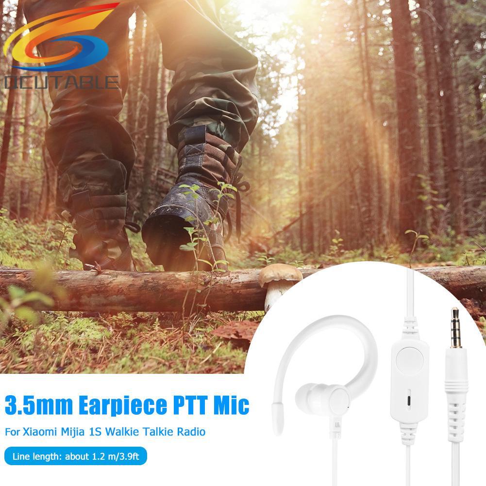 Tai nghe có mic PTT đầu cắm 3.5mm cho bộ đàm Xiaomi Mijia 1S