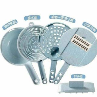 Dụng cụ cắt rau củ quả 4 in máy 1lúa mạch