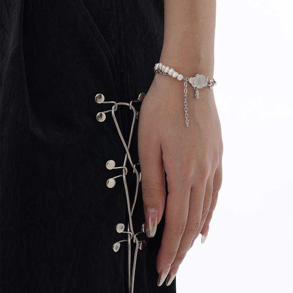 Vanes1 Bông Tai Chuỗi Hạt Hình Đám Mây Cổ Điển Dễ Thương Dành Cho Nữ