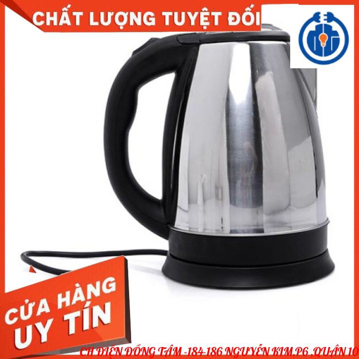 ⚡NOW SHIP 1H⚡ Ấm siêu tốc INOX 1.8L giá rẻ..