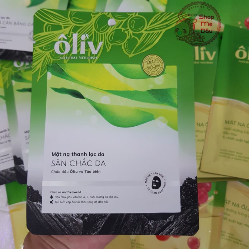 DATE T5/2024 - Mặt Nạ Dưỡng Trắng Oliv 20g (Đủ loại)