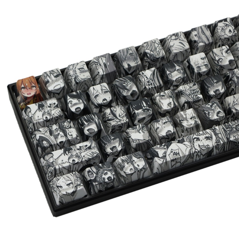 Bàn Phím OEM PBT 71 Phím Màu Xanh Lá Dành Cho Bàn Phím Cơ