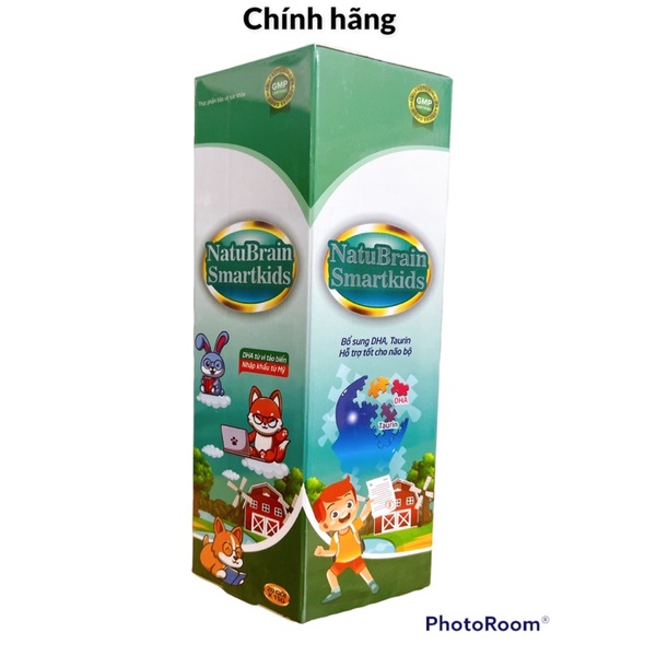 Thạch NatuBrain Smartkids vị ngon, dễ ăn -Bổ sung DHA, Taurin tốt cho não bộ (Hộp 20 gói)
