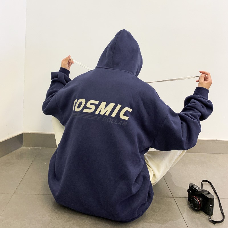 Áo Hoodie Nam Nữ Form Rộng Đẹp Cosmic Xanh Dương  - Liti shop