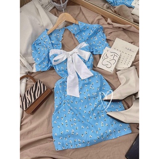 ĐẦM CUTOUT LƯNG NƠ NGỰC