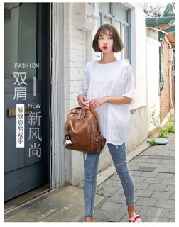 Balo gấu chất liệu da (TH93)
