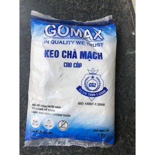 Bột chà mạch Gomax, màu trắng dạng gói bột