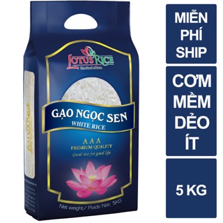 Gạo ngọc sen Lotus Rice 5kg