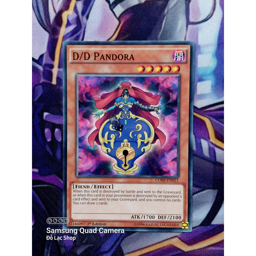 Thẻ Bài Yugioh Monster D/D Pandora - CORE-EN011 - Common