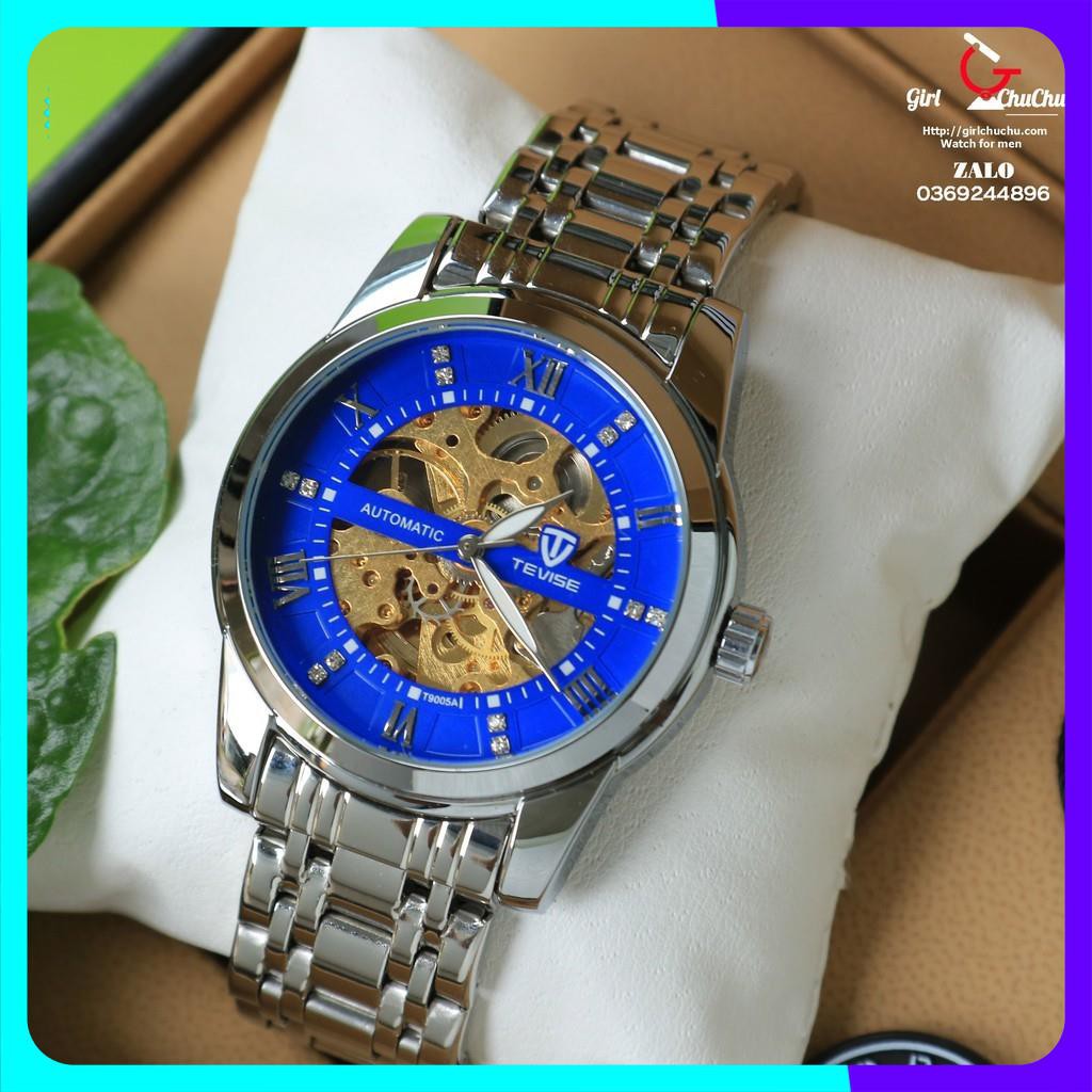 Đồng hồ cơ nam Tevise với máy cơ lộ full 2 mặt nhìn cực đẳng cấp với khả năng tích cot lâu ấn tượng [ Đồng Hồ Cơ ] | BigBuy360 - bigbuy360.vn