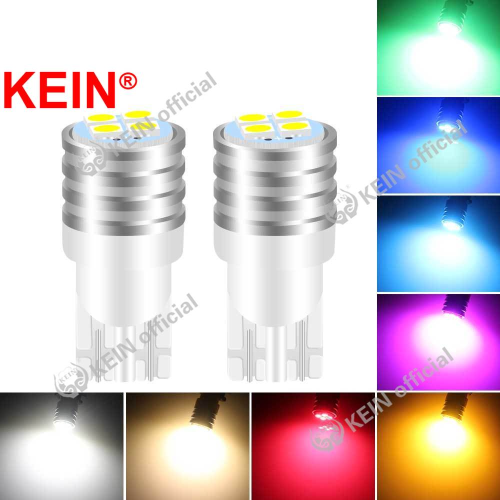 Bóng Đèn Led T10 W5W WY5W 194 168 4SMD 3030 Chuyên Dụng Cho Xe Hơi Xe Máy