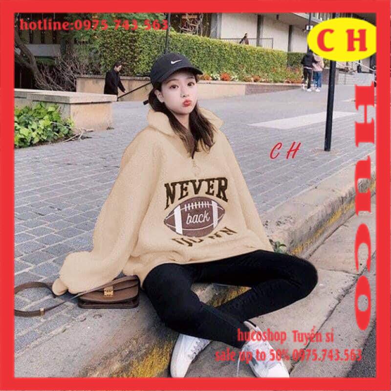 [ẢNH THẬT] áo sweater nỉ bông cổ cao có khoá siêu ấm hình thêu bóng chày chất lông mịn form rộng ulzzang nam nữ unisex | BigBuy360 - bigbuy360.vn