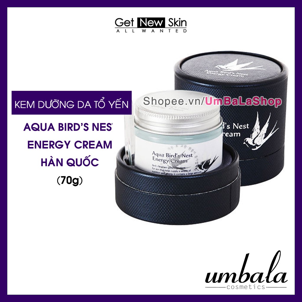 Kem Dưỡng Da Tổ Yến Aqua Bird’s Nest Energy Cream (70g)