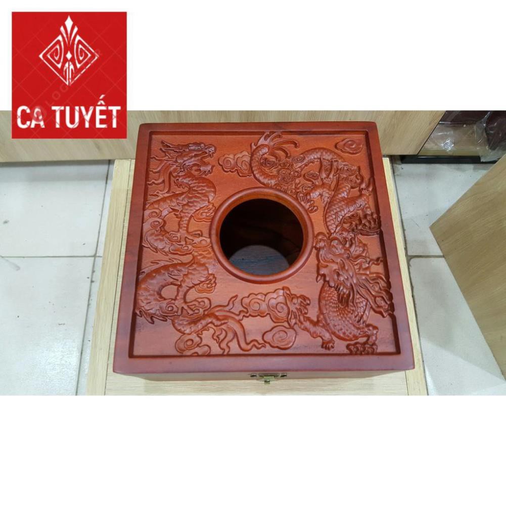 Hộp giấy vuông song long | BigBuy360 - bigbuy360.vn