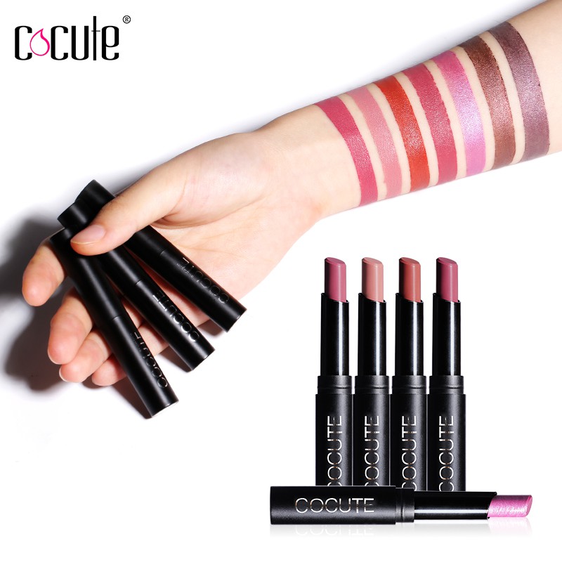 Thỏi Son COCUTE Nhung Mịn Trang Điểm Tông Màu Quyến Rũ 3g | BigBuy360 - bigbuy360.vn
