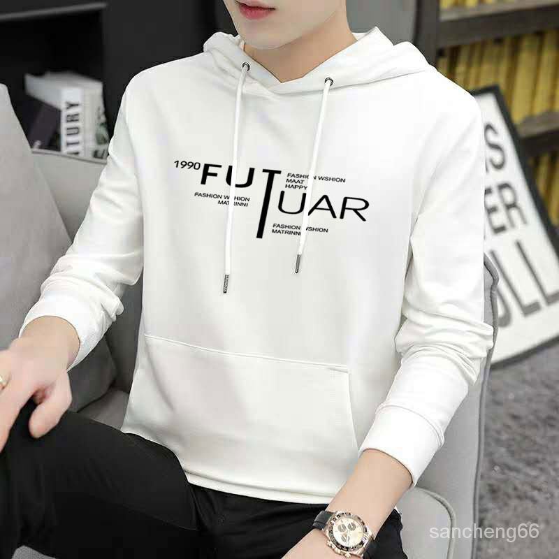 Áo hoodie vải Cotton mỏng thời trang xuân thu cho nam