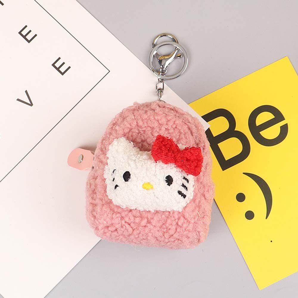 Ví Đựng Tiền Xu Mini Hình Chú Cừu Có Khóa Kéo Dễ Thương