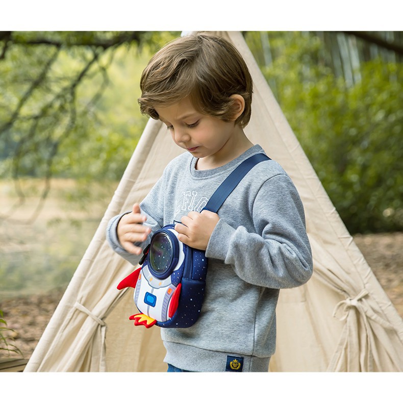 UEK Túi Đeo Chéo UEK Rocket Cao Cấp Cho Trẻ Em - Hàng Chính Hãng