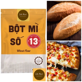 Bột mì cái cân số 13,Bột làm bánh mì, bánh mì hoa cúc , pizza, chiên gà