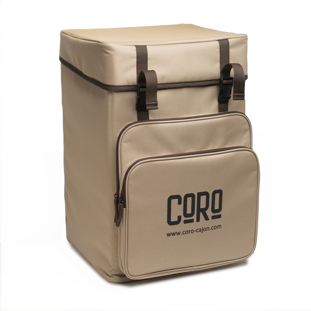 Trống Cajon cao cấp [ Thương hiệu Coro Japan ] - Tặng khóa học trống online + Bao chống thấm cao cấp - Mã SP: R-02