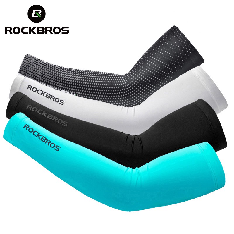 Rockbros Găng Tay Chống Nắng Thoáng Khí Giữ Ấm Cánh Tay Khi Chơi Thể Thao