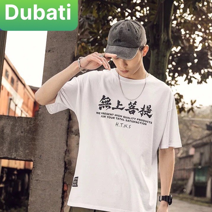 ÁO THUN NAM NỮ CON HẠC PHOM FORM RỘNG TAY LỠ HOT TREND MẠNH MẼ SÀNH ĐIỆU  - DUBATI FASHION