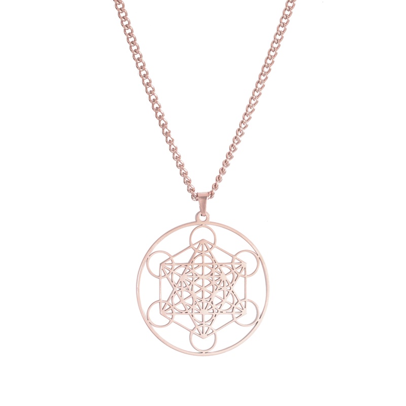 Vòng cổ Mặt Con Dấu Hình Thiên Thần Bằng Thép Không Gỉ