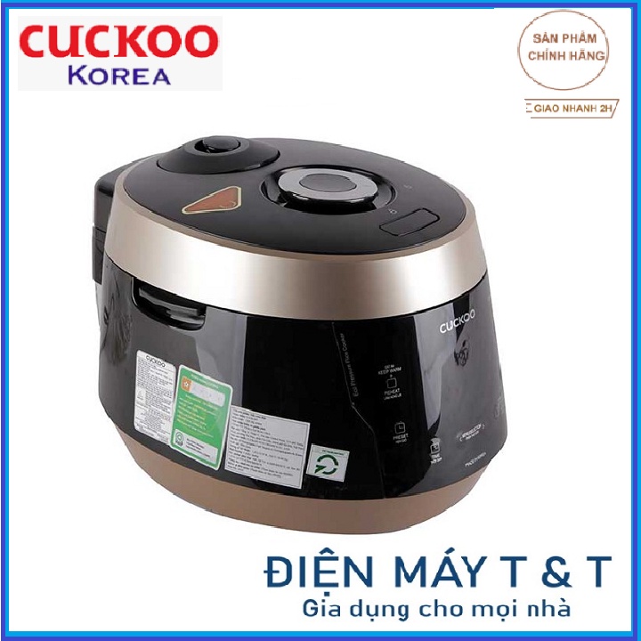Nồi cơm điện tử áp suất Cuckoo CRP-PK1000SMVD 1.8 lít