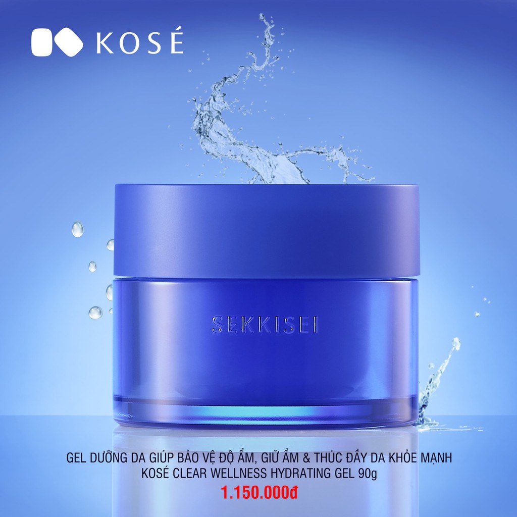 GEL DƯỠNG DA GIỮ ẨM KOSE SEKKISEI CLEAR WELLNESS HYDRATING GEL 90G