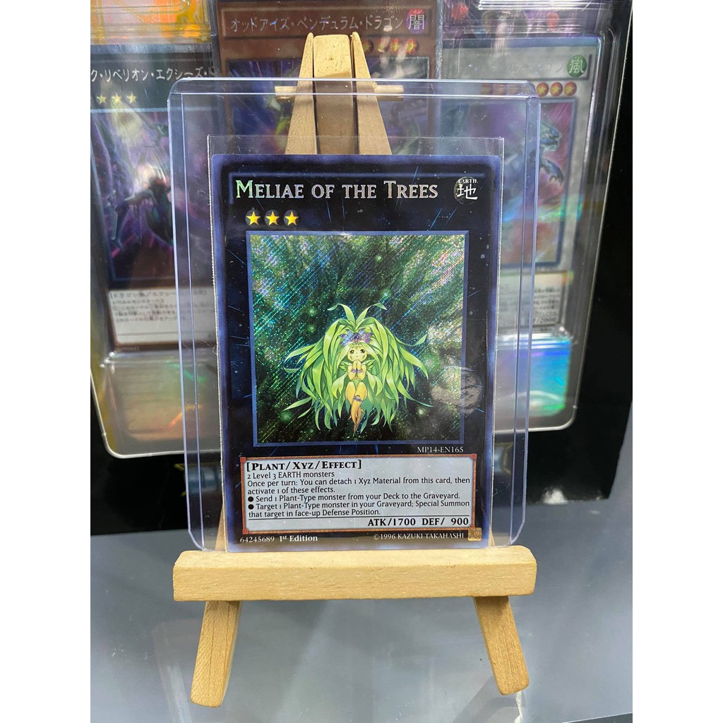 [ Dưa Hấu Yugioh ] Lá bài thẻ bài Meliae of the Trees - Secret Rare - Tặng bọc bài nhựa bảo quản