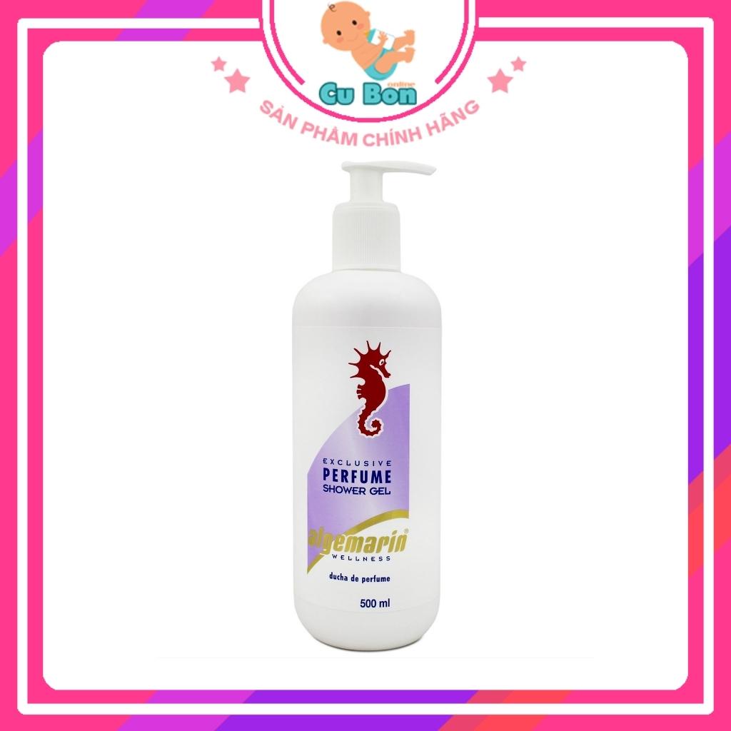 Sữa tắm cá ngựa nước hoa ALGEMARIN PERFUME SHOWER GEL CỦA ĐỨC CHAI 500ML