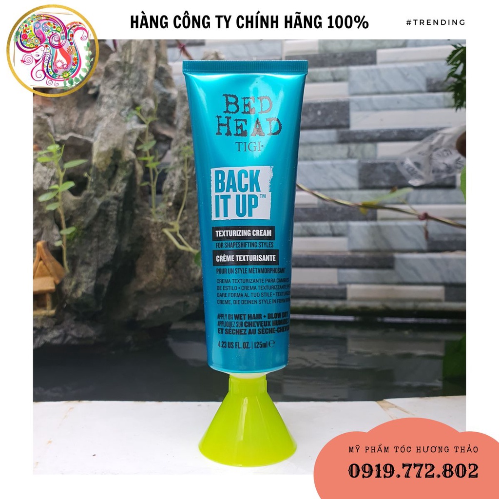 Kem tạo kết cấu Back It Up Texturizing Cream TIGI BED HEAD 125ml