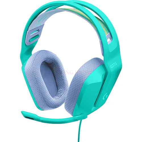 Tai nghe chụp tai có dây Gaming Logitech G335 - Hàng chính hãng - Thiết kế Gaming, trọng lượng nhẹ nhàng