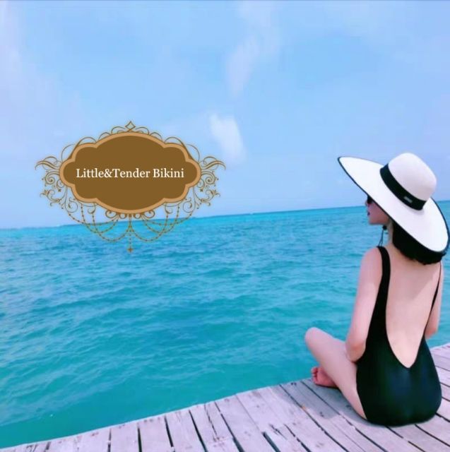 [Kèm ảnh khách] Bộ swimsuit lưng xẻ V khoe kéo lưng trần nóng bỏng