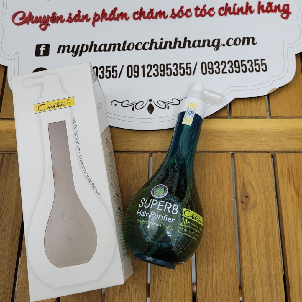 TINH DẦU CHIHTSAI GIẢM GÀU VÀ NGỨA SỐ 20 200ML