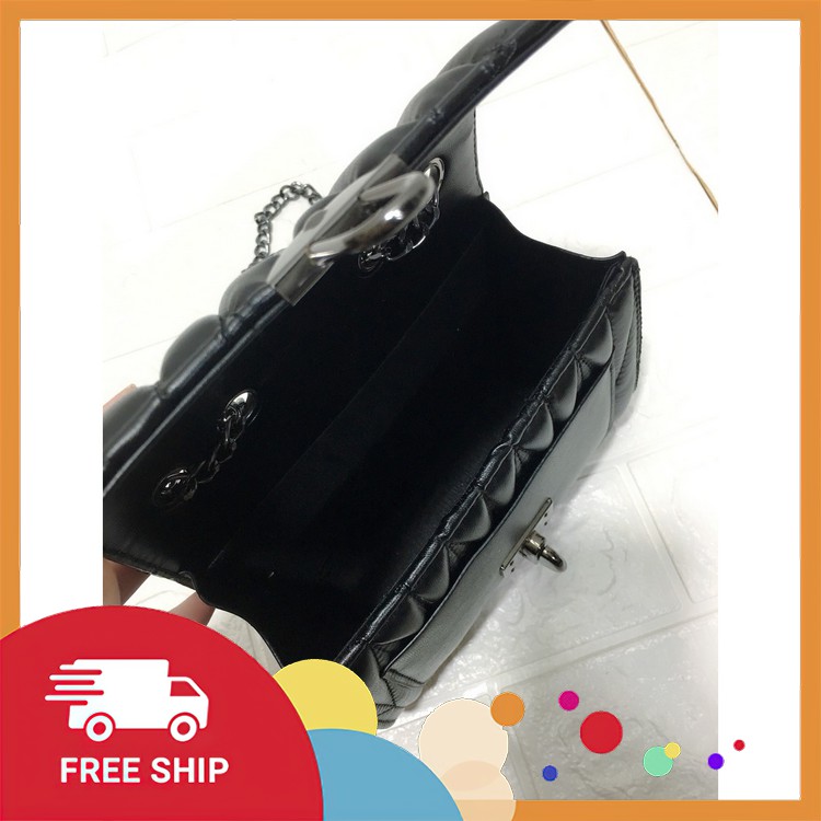 Túi Xách Nữ Da Mềm Trần Sóng Khoá Xoay Giá Rẻ XT011 | BigBuy360 - bigbuy360.vn