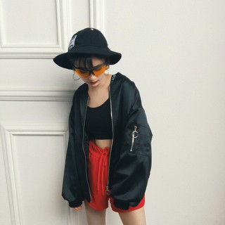 [NGON1511 - giảm thêm 10k] Áo khoác bomber cá tính màu đỏ size M