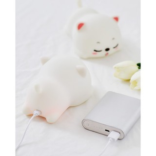 Đèn ngủ,đèn led cảm ứng silicon có remote (Nhiều Mẫu)