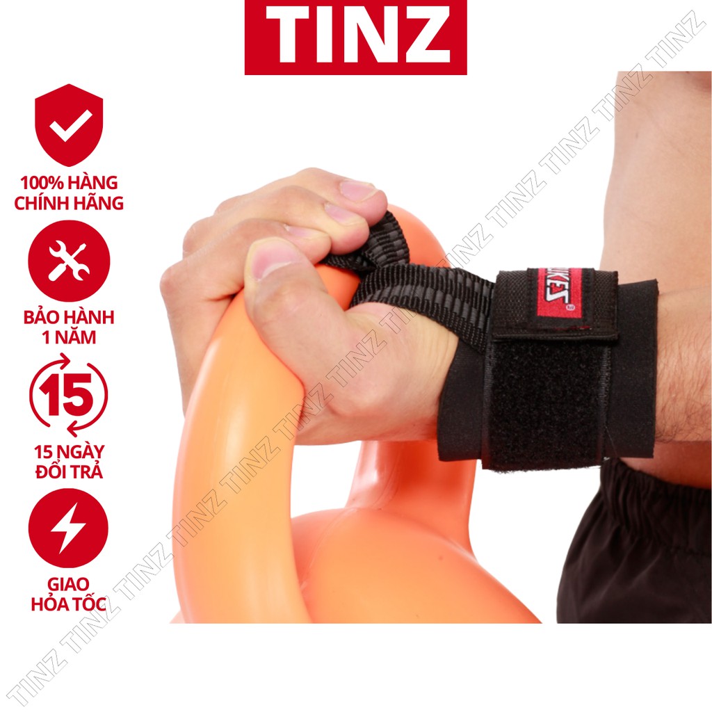 Găng tay tập gym nam nữ hỗ trợ cuốn cổ tay trợ lực xỏ ngón Aolikes TINZ|Mã TTG-11-A-D