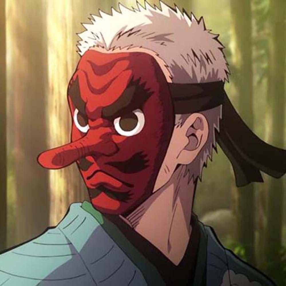 Mặt Nạ Hóa Trang Nhân Vật Makomo Urokodaki Sakonji Trong Anime Demon Slayer