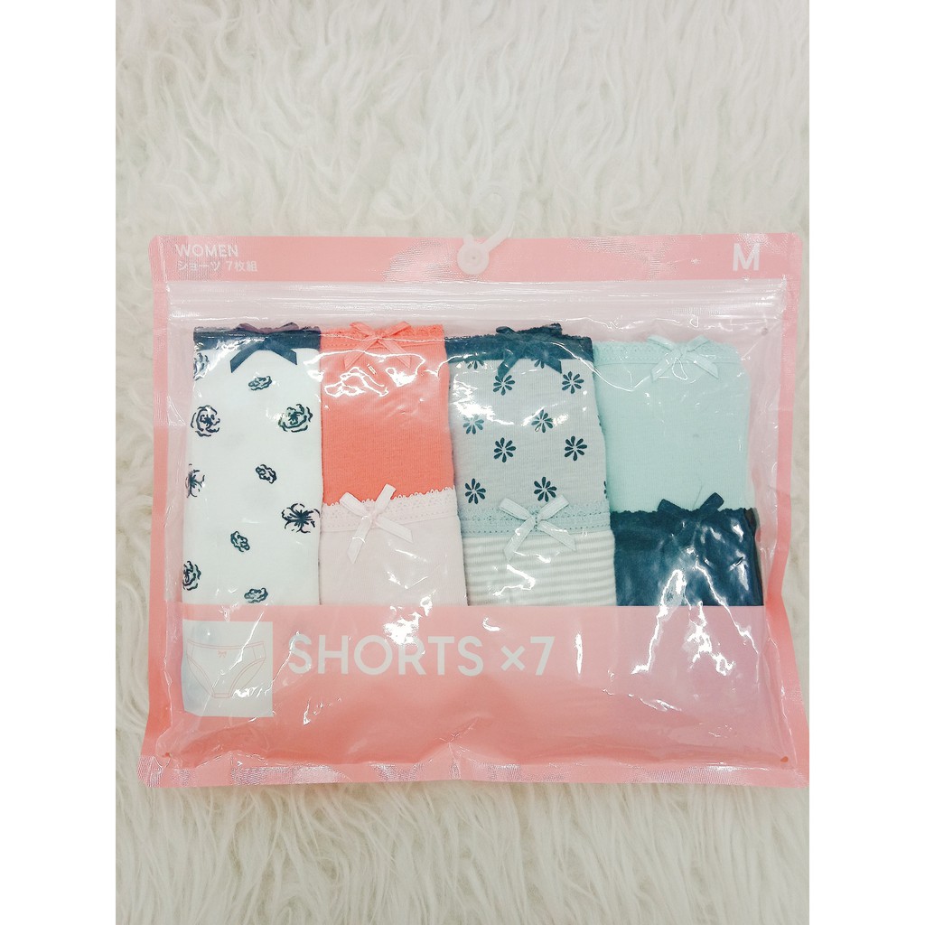 Set 7 quần Chip GU UNIQLO 100% Cotton