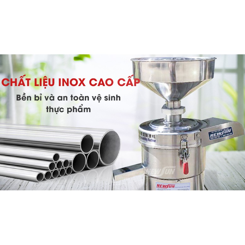 Máy xay đậu nành liên hoàn cao cấp NS-TGM100 NEWSUN Công suất 750w, bảo hành chính hãng 12 tháng