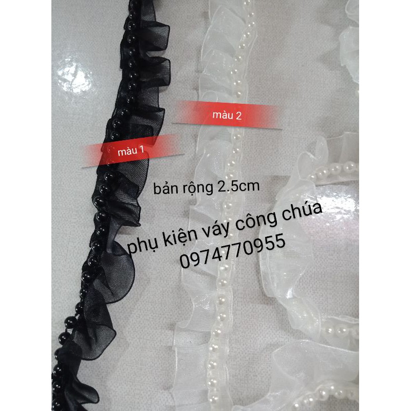 ren bèo trang trí váy áo ( giá 15k/m) | BigBuy360 - bigbuy360.vn