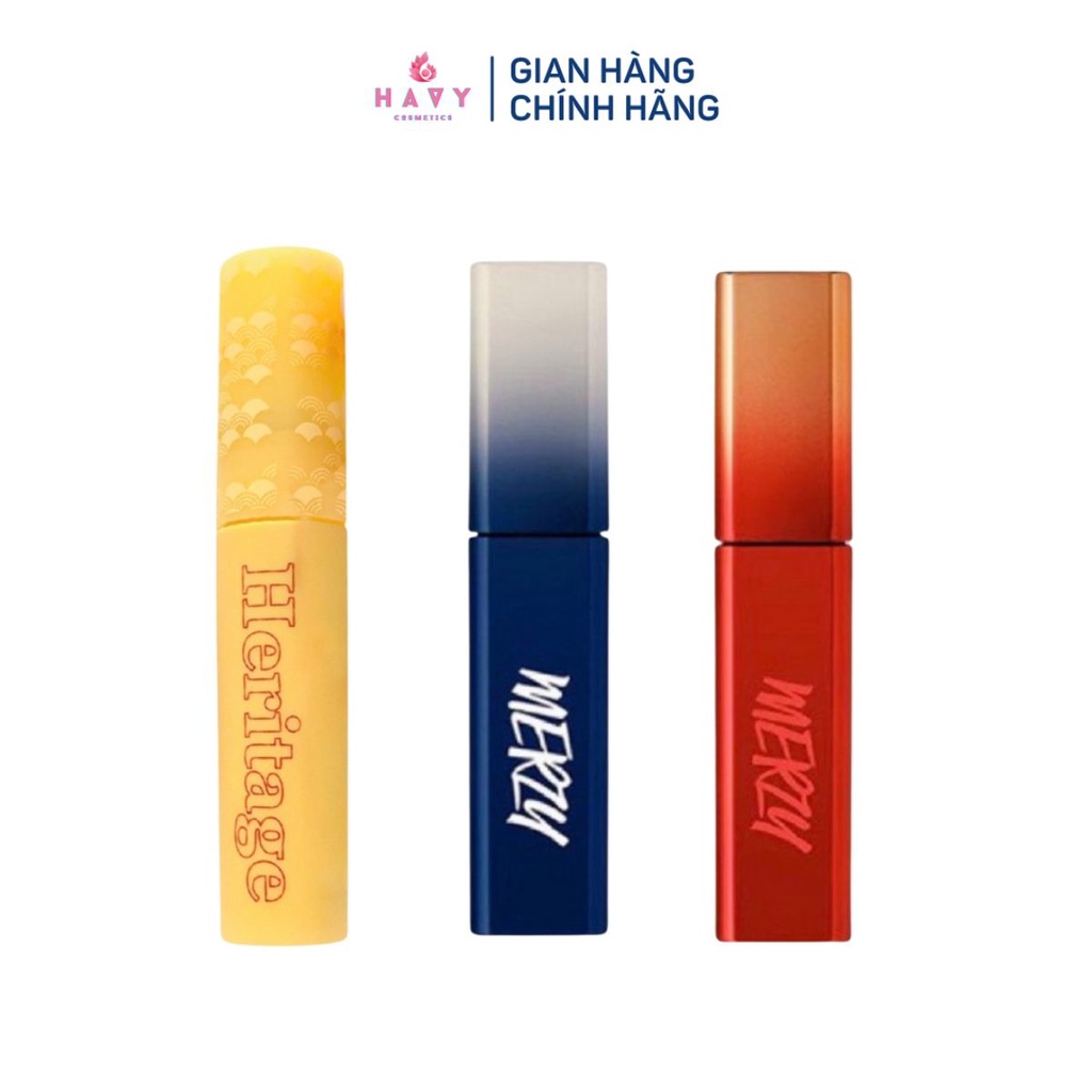 (New 2022) Son kem lì Merzy - Soft Touch Lip Tint